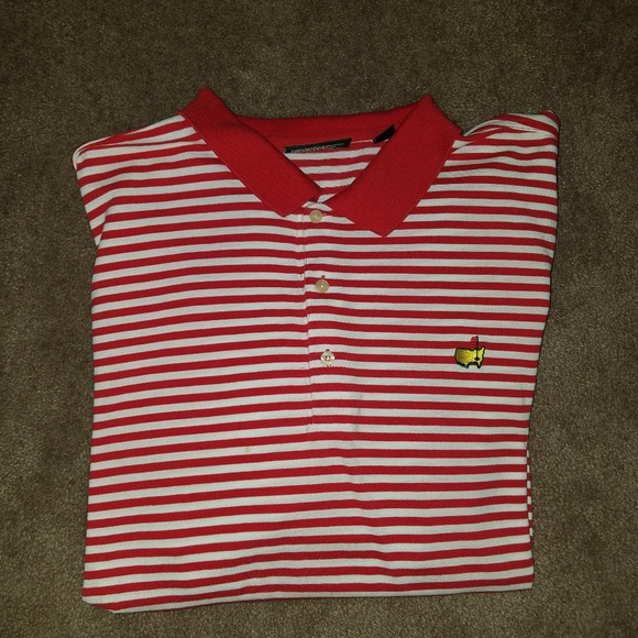Masters Collection Other - Masters Red and White Stiped Polo xxl
